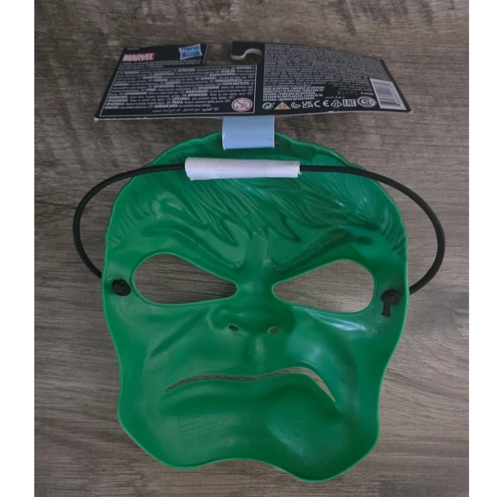 Marvel Hulk Mask Hasbro Avengers Superhero Costume Accessory Green Kids 5+ NEW